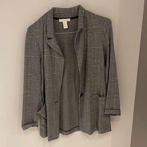 H&M Checkered Blazer